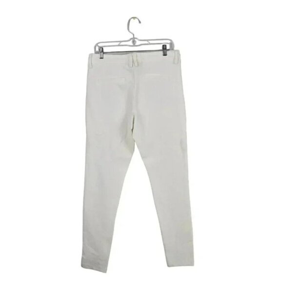 NWT Suko Jeans White Pull On Jogger Pants Elastic Band Waist Size 8 - Picture 6 of 12